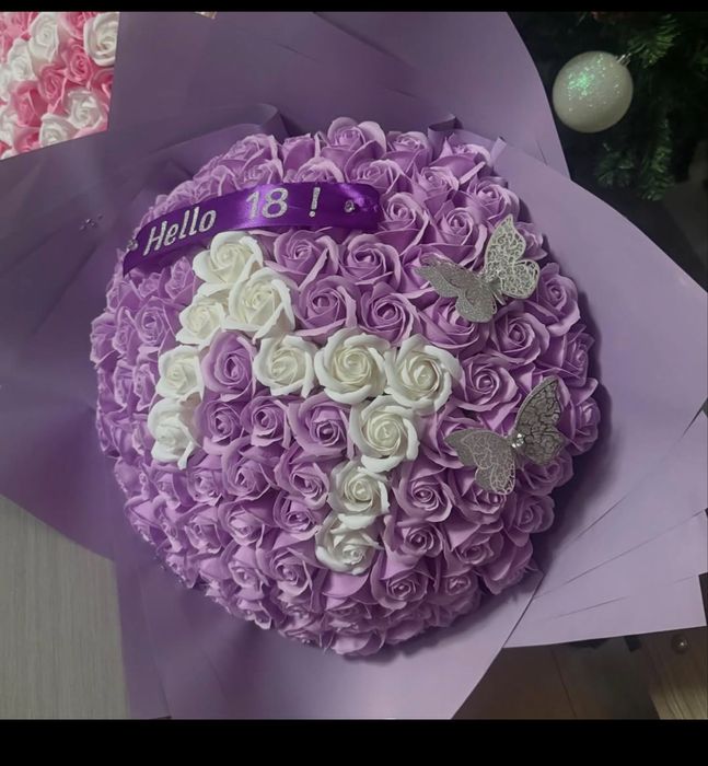 Buchete trandafiri sapun diferite modele