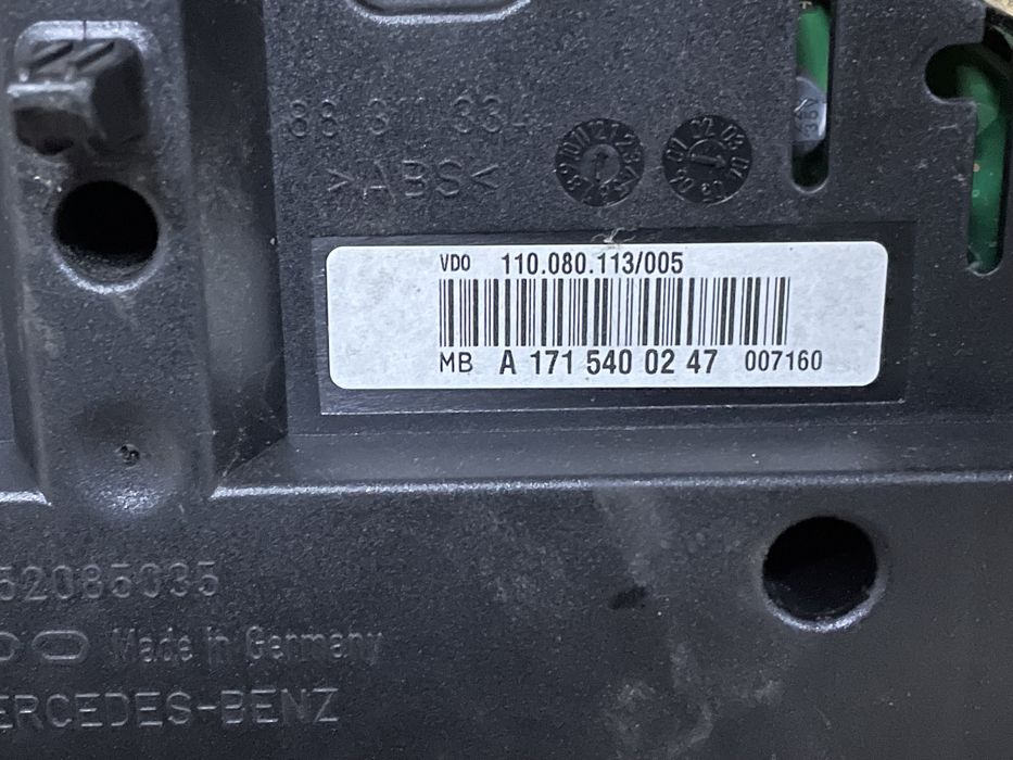 Ceasuri bord Mercedes SLk W171