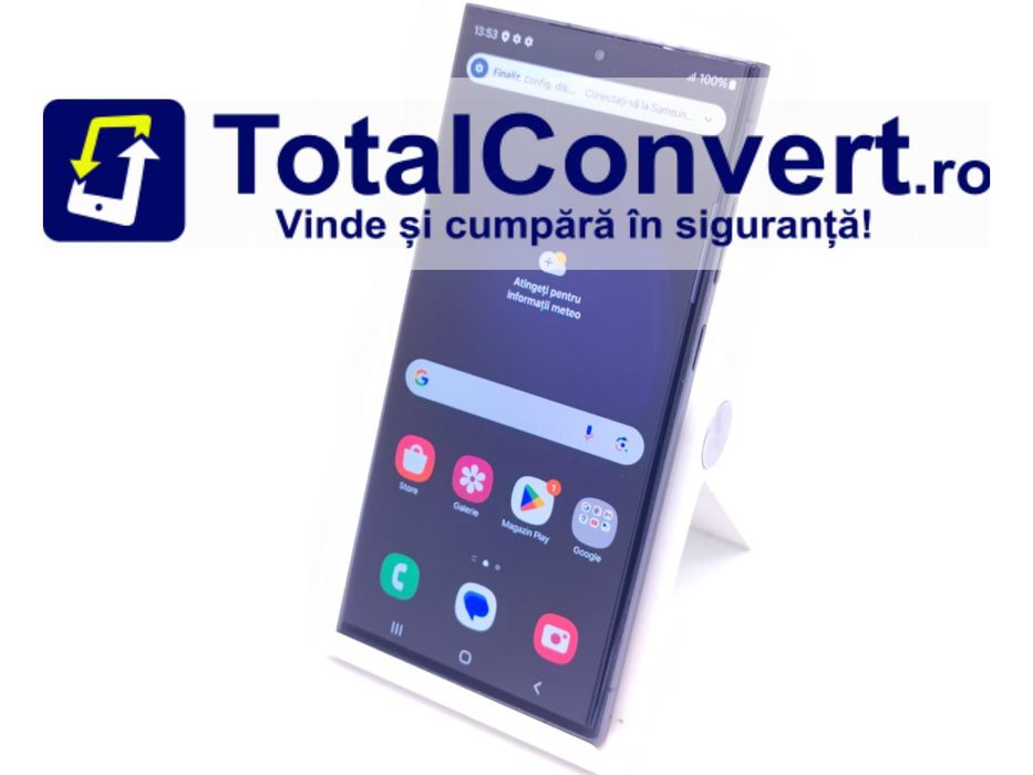 Samsung S23 Ultra 256GB Black 12GB Dual, Garantie 24 luni | #D90743