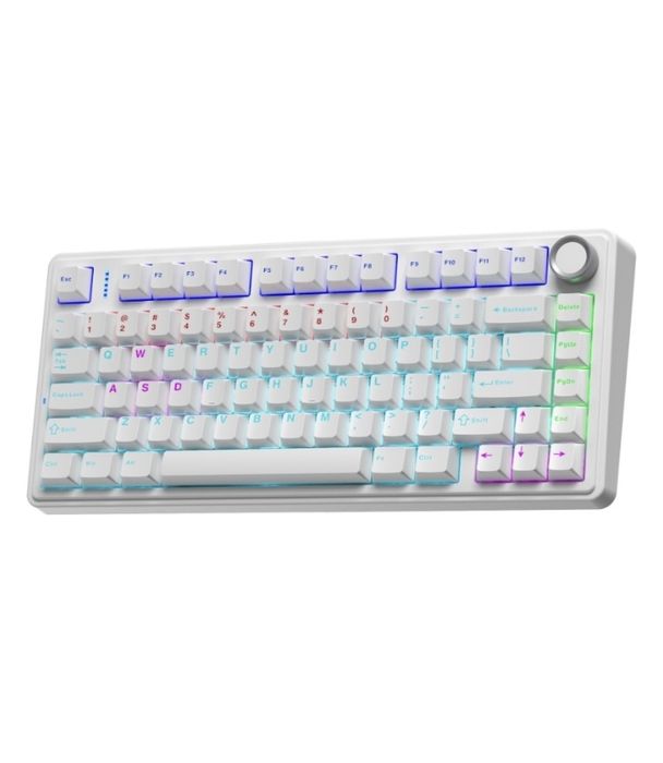 Клавиатура AULA F75 Wired Version белый