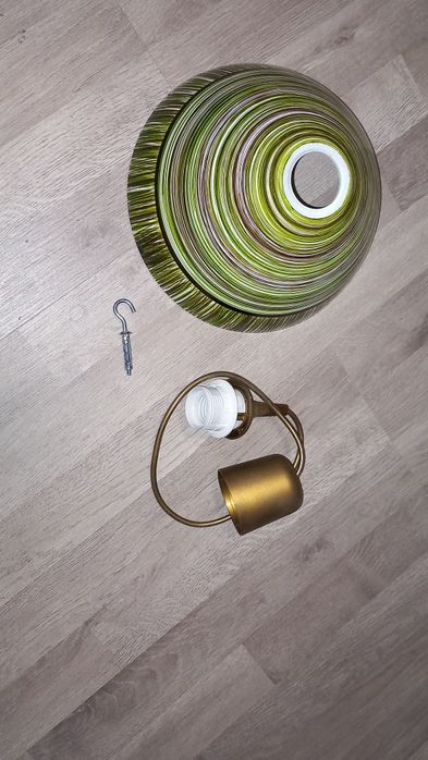 Плафон, лампа в комплект с кука