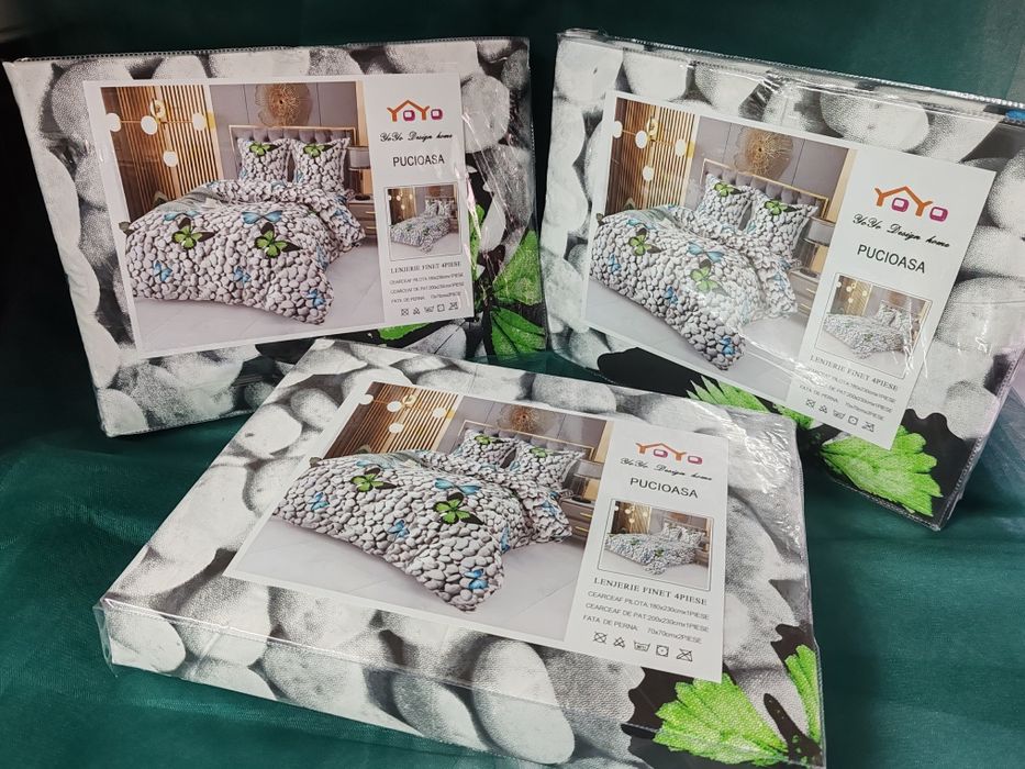 Lenjerii de pat 4 piese