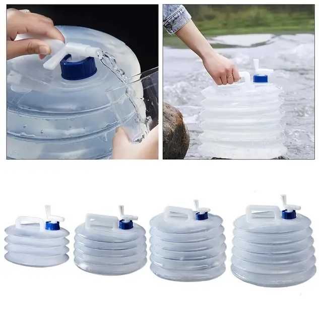 Туба за вода сгъваема - 5 литра T496