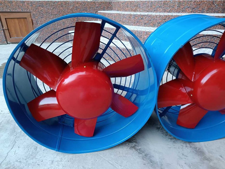 Промышленные осевые вентиляторы, вытяжка и приток. градирной установки