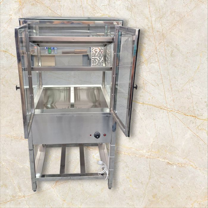 Issiq ovqatlar uchun bug‘li vitrina Витрина для горячих блюд