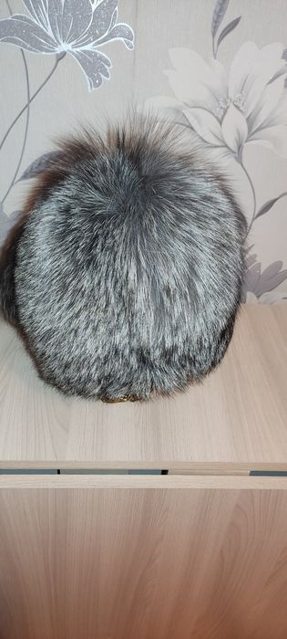 Шапка чернобурка