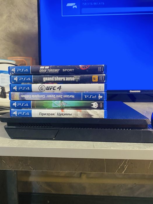 PS4 SLIM 1TB // Б/у