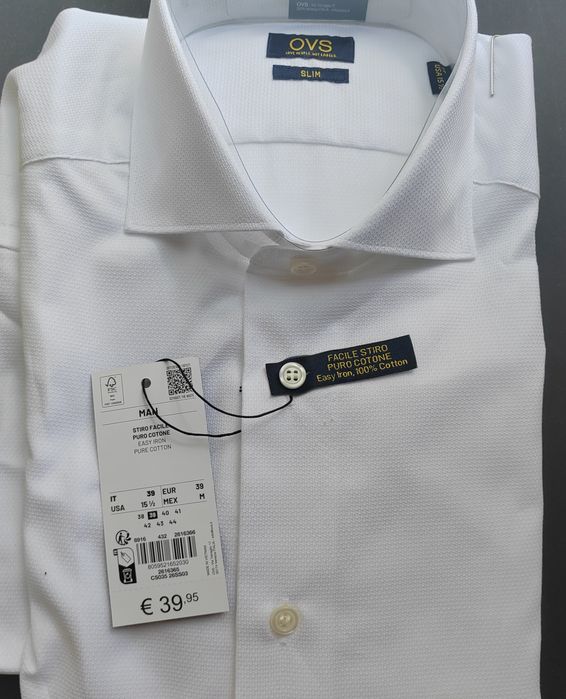 Cămașă OVS (slim fit) - Bumbac 100%