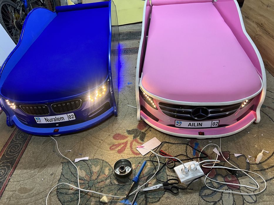 детски кровати машинки