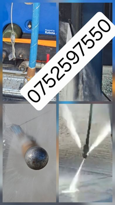 Desfundare si spalare tevi canalizare cu Utilaj Profesional