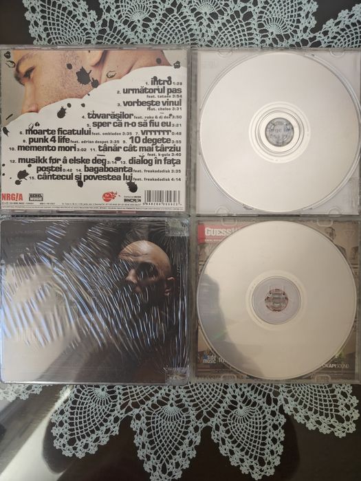 CD hiphop rap B.U.G. Mafia Sișu Puya Bitză Spike Deliric Doc Guess Who