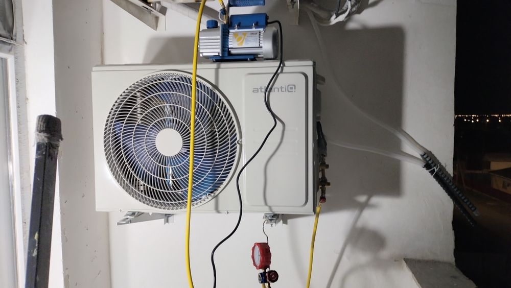 Установка кондиционера