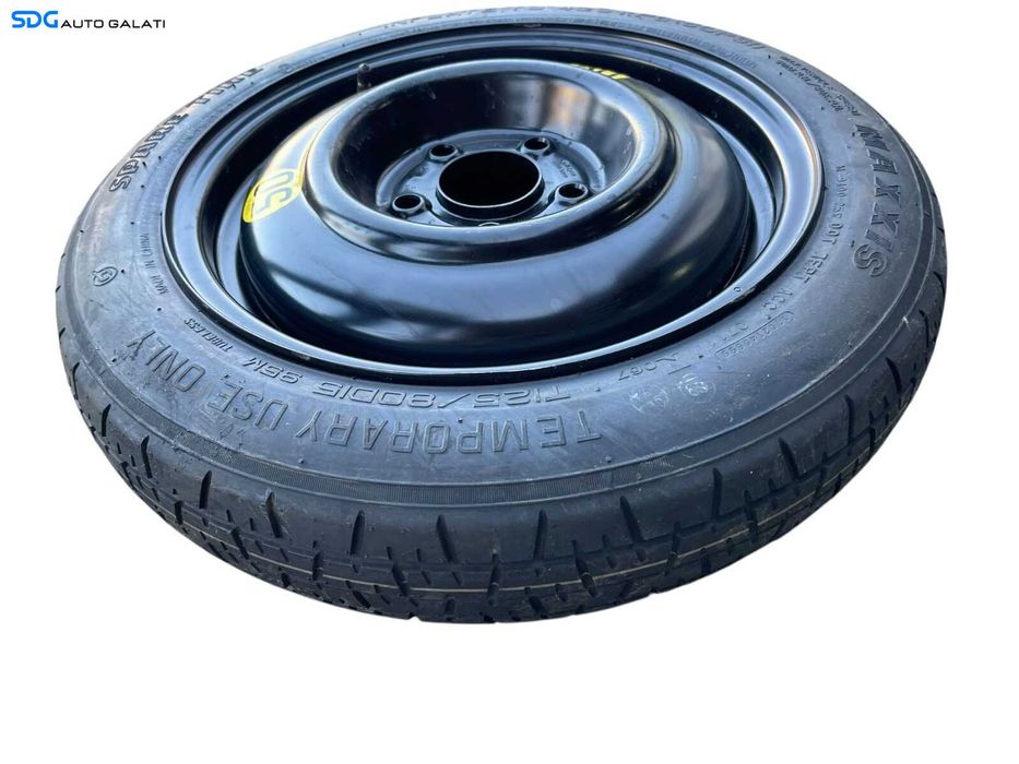 Roata Rezerva Tabla Slim 5x114,3 T125 80D15 Kia Ceed 2006 - 2013 Cod 52910-1H900 [B4217]