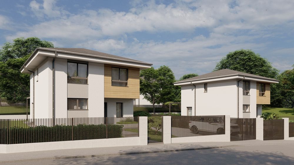 Case individuale premium  str Freziilor la strada asfaltata