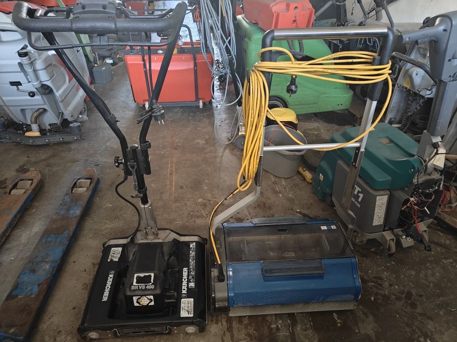 Mașini curățat mochete Karcher BR VS 400, Duplex și Cleanfix