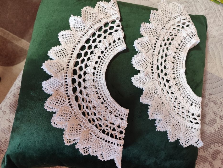 Изработвам ръчно изплетени дантели по ваш размер и модел