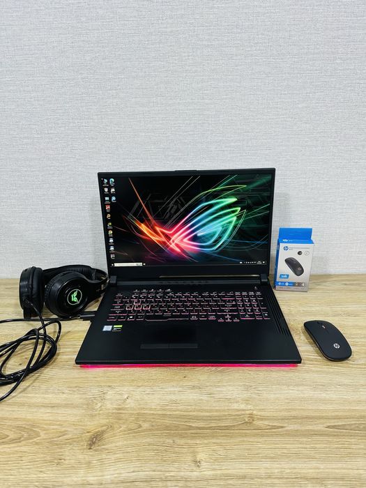 ASUS ROG Strix Core i5-8 Ядерный+GTX1650 Большой 17,3 Дюйм дисплей