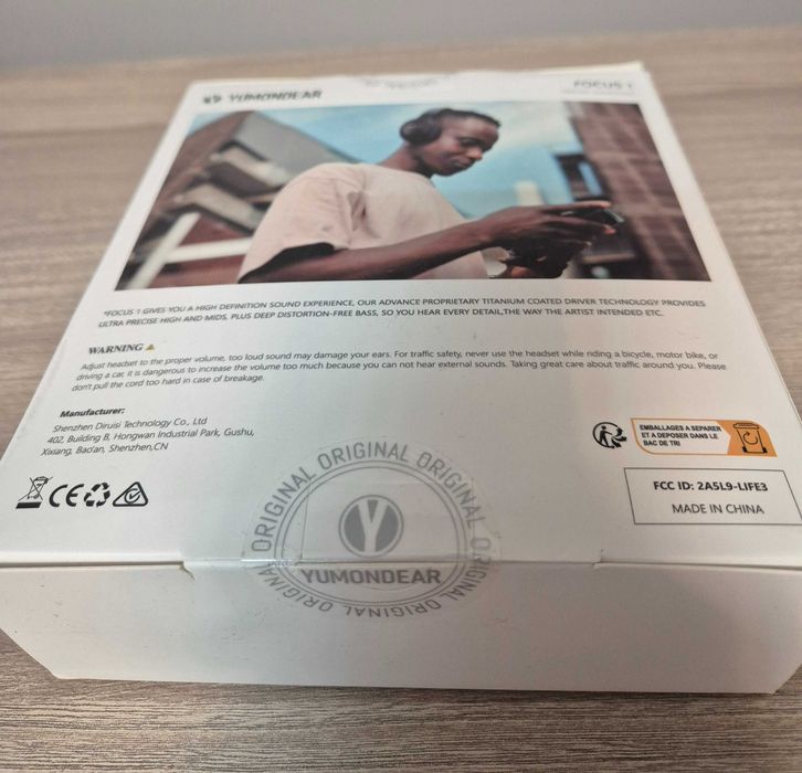 Безжични bluetooth слушалки Yumondear Focus 1