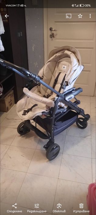 Детска количка марка CAM със дъждобран