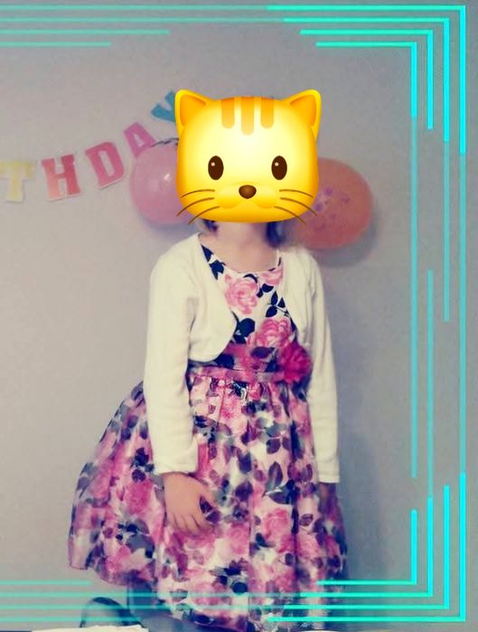 George, Clementine (САЩ) рокля и гащеризон за повод 5-6 г., като нова