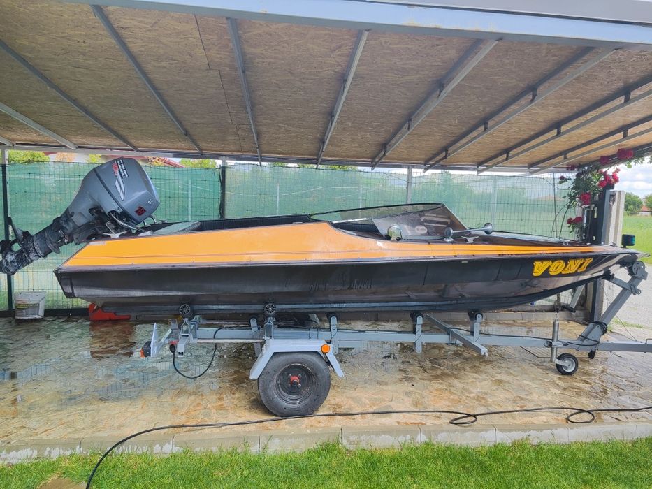 Лодка fledcher 5м.