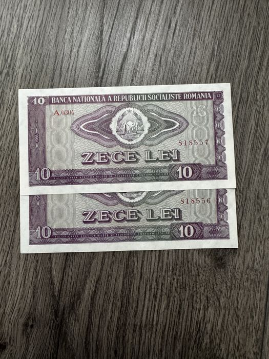 Vand bancnote de 10 lei 1966