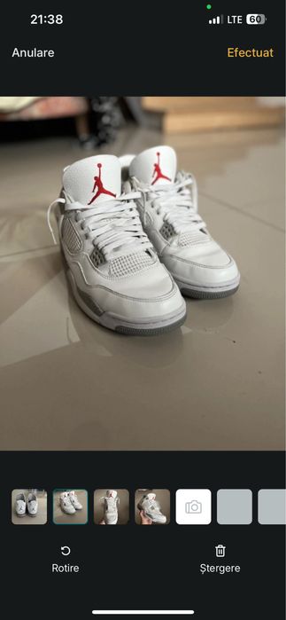 Jordan 4 White Oreo