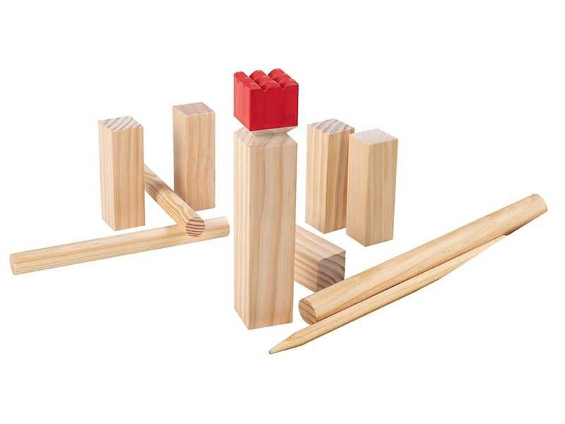 НОВИ! Шведски шах Kubb Game Викингски шах