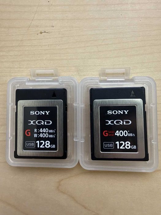 Card XQD Sony 128Gb
