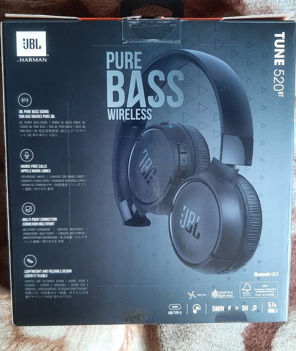 Vând căști originale jbl în stare bună wireless bluetooth