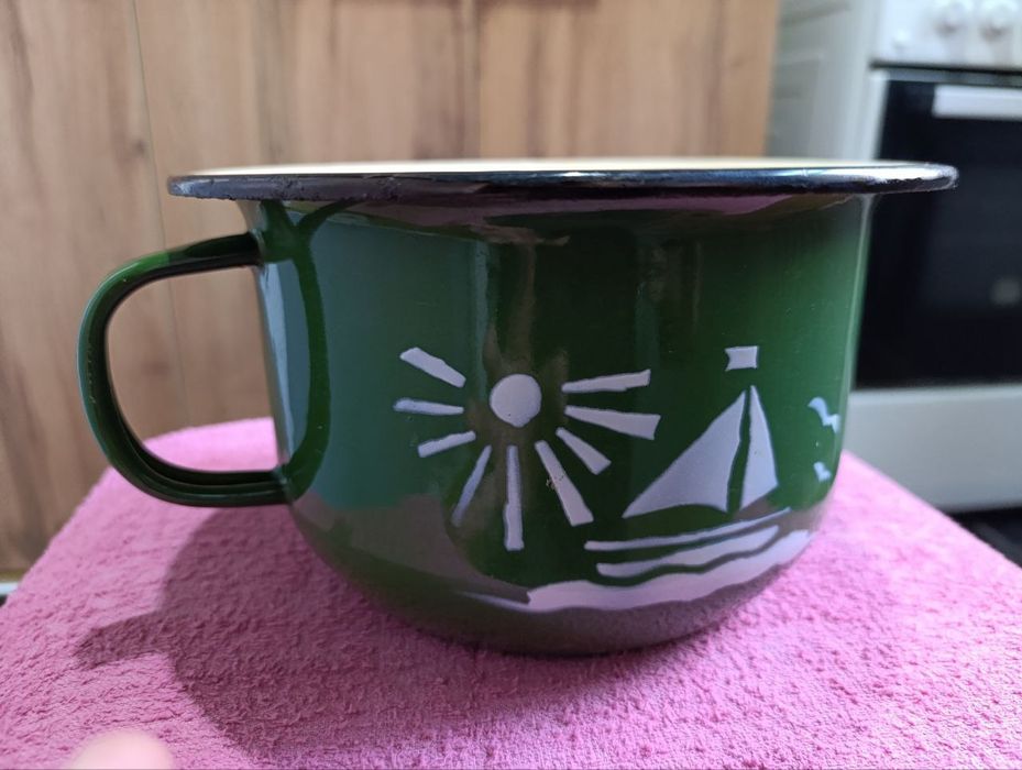 Горшки СССР детские и взрослые эмалированные