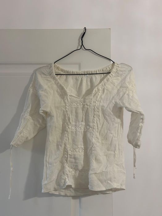 Bluza alba de vara