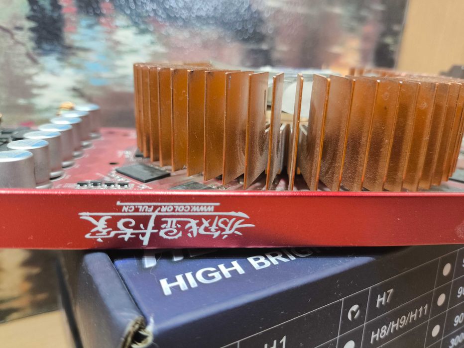 Видеокарта Geforce GF9600GT 512mb ddr3 256b crt DVI HDMI