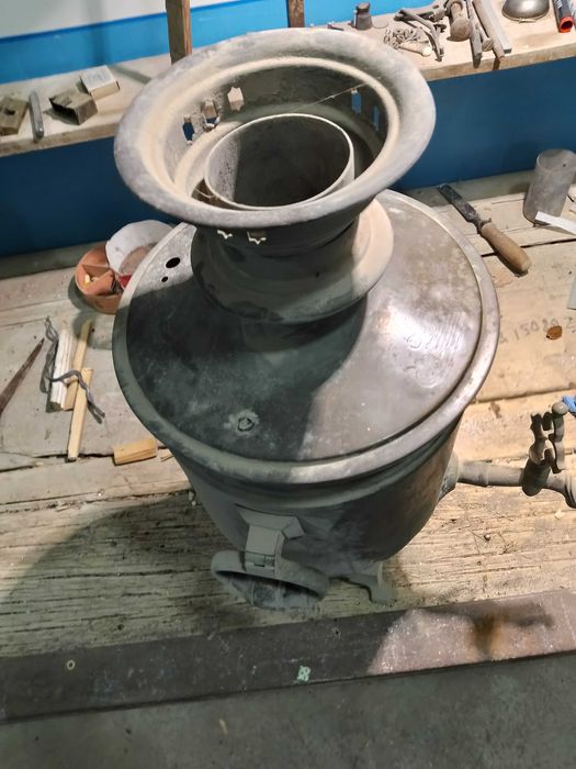 Самовар производства Российской империи 1907 года, Тула, завод Баташев