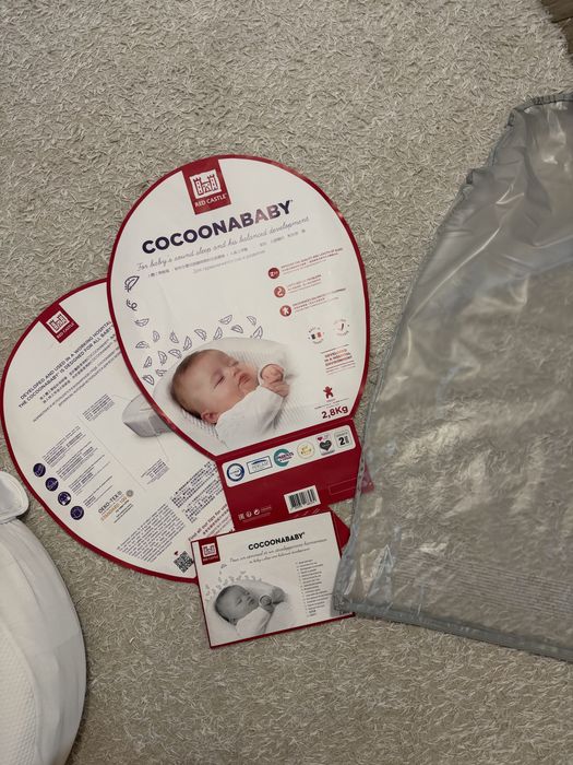 Анатомично гнездо Red Castle - Cocoonababy + подарък