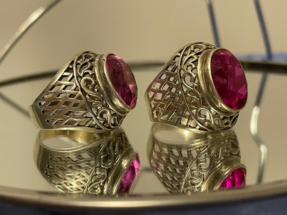 Серебро наборы и кольца