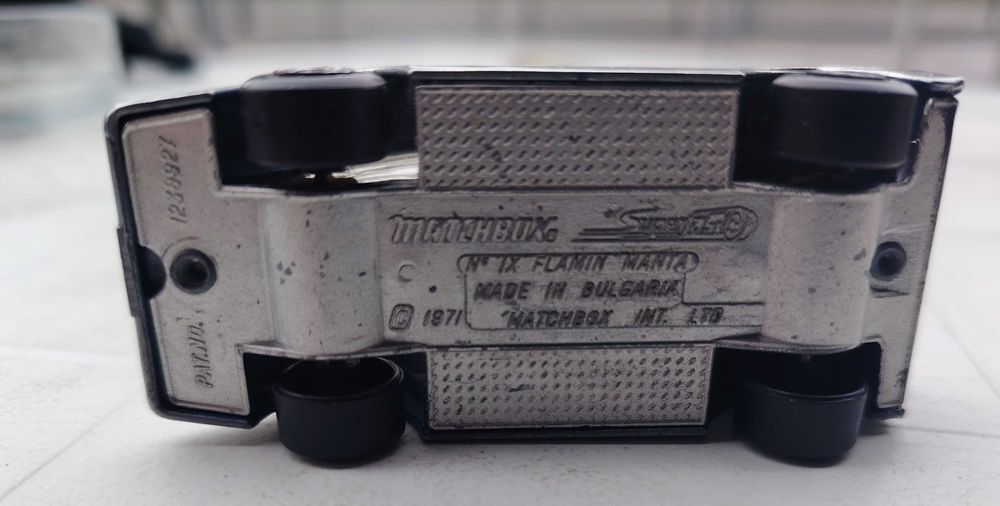 Железни колички Матчбокс България фламин манта 1971 Matchbox