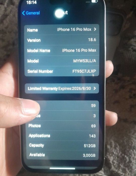Iphone 16 pro max