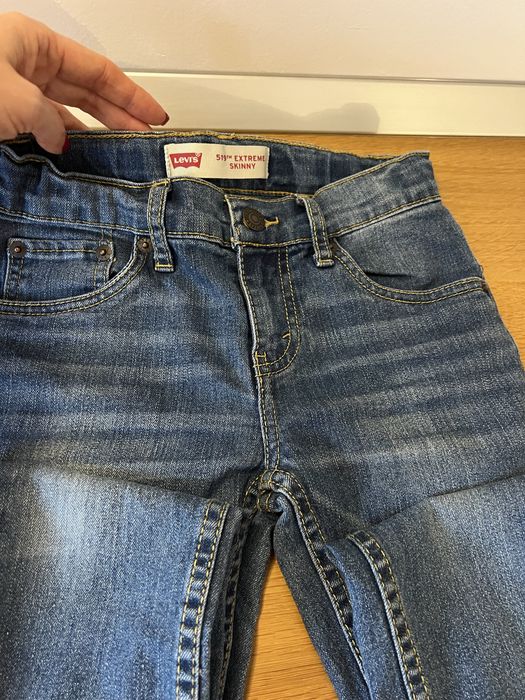 Set 3 - Blugi skinny mar 140cm