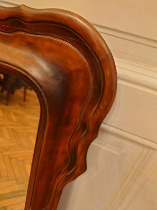 Oglinda rama lemn în stare bună