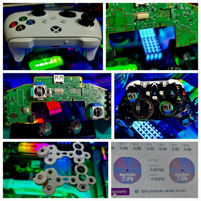 Reparație Stick Drift Controller  PS5 ,EDGE si  Xbox