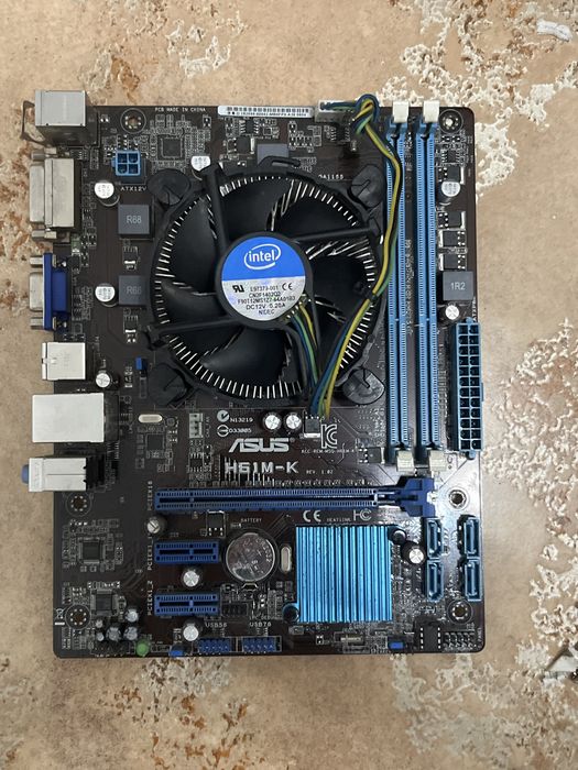 Материнская плата для компьютера Asus H61M-K