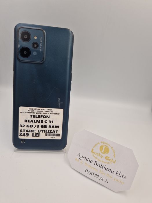 Telefon REALME C31 32GB/3GB RAM cod 16016