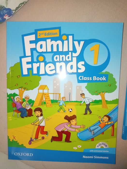 Family and friends 1, Чисто нови тетрадка и учебник