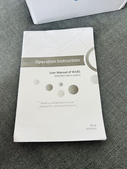 Sistem de alarma wireless Kerui W181