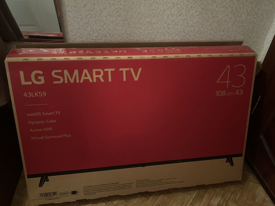 Телевизор LG диагональ 108