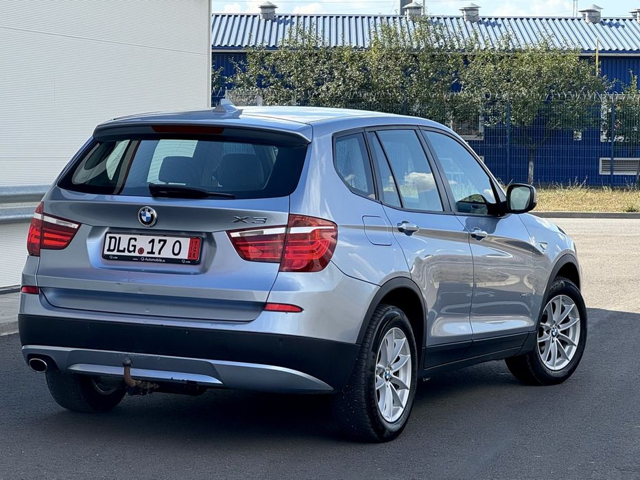 BMW X3  xDrive20d 184 CP AUTOMAT 4x4 PIELE NAVI • 2012