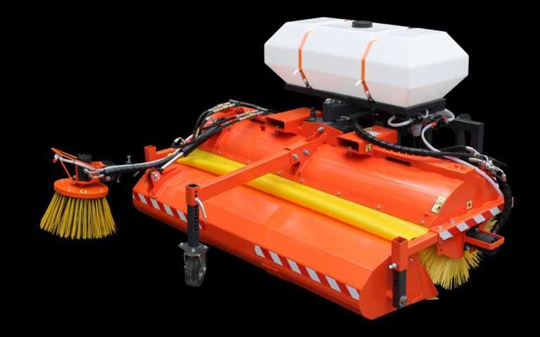 Matura stradala, maturatoare, perie pt buldoexcavator, tractor, Bobcat