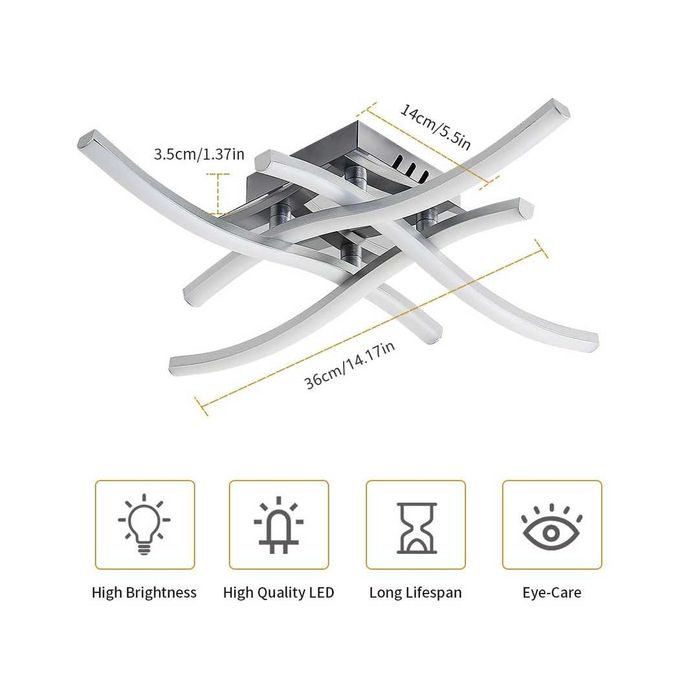 Plafoniera cu telecomanda noua