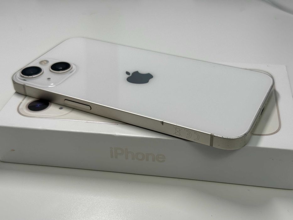 iPhone 13, White, 128Gb, Liber de retea, | Cod G787 |